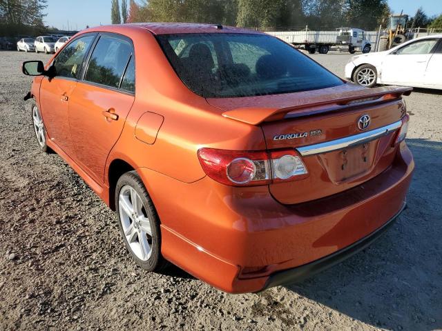 Photo 3 from auction – 2013 TOYOTA COROLLA BA with VIN 2T1BU4EE0DC066603