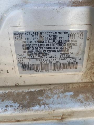 Photo 10 from auction – 2016 NISSAN SENTRA S with VIN 3N1AB7AP6GY286295