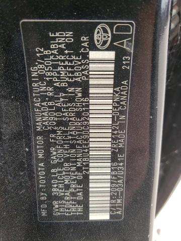 Photo 10 from auction – 2013 TOYOTA COROLLA BA with VIN 2T1BU4EE9DC920116