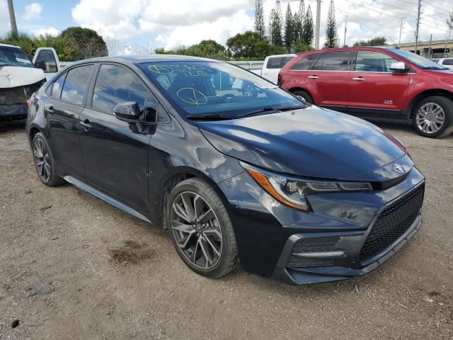 TOYOTA COROLLA SE 2020 with VIN 5YFS4RCE5LP014754 - Photo from auction