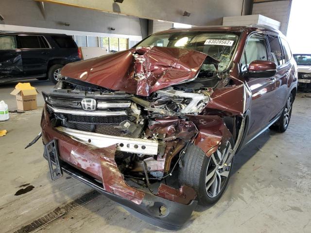 Photo 2 from auction – 2018 HONDA PILOT TOUR with VIN 5FNYF6H98JB042796