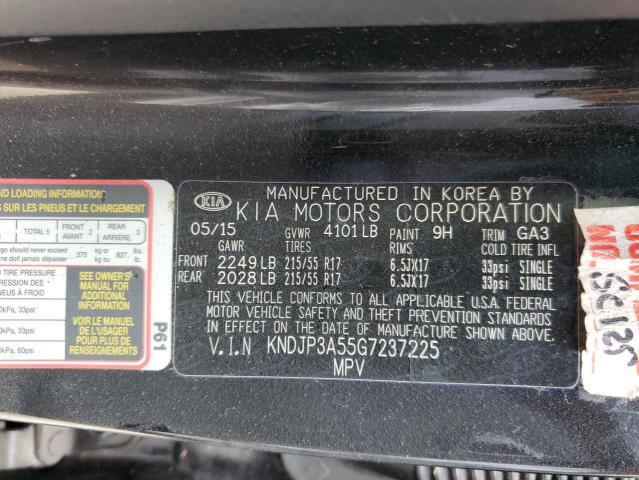 Photo 10 from auction – 2016 KIA SOUL + with VIN KNDJP3A55G7237225