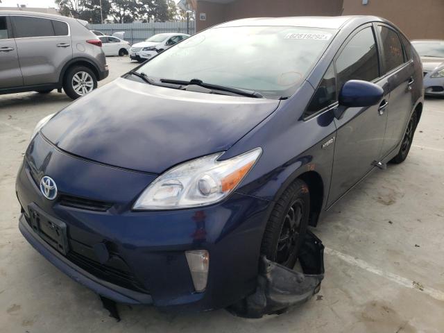 Photo 2 from auction – 2012 TOYOTA PRIUS with VIN JTDKN3DU0C1549849