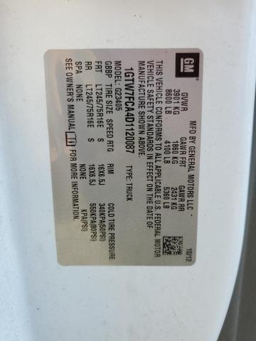 Photo 10 from auction – 2013 GMC SAVANA G25 with VIN 1GTW7FCA4D1120087