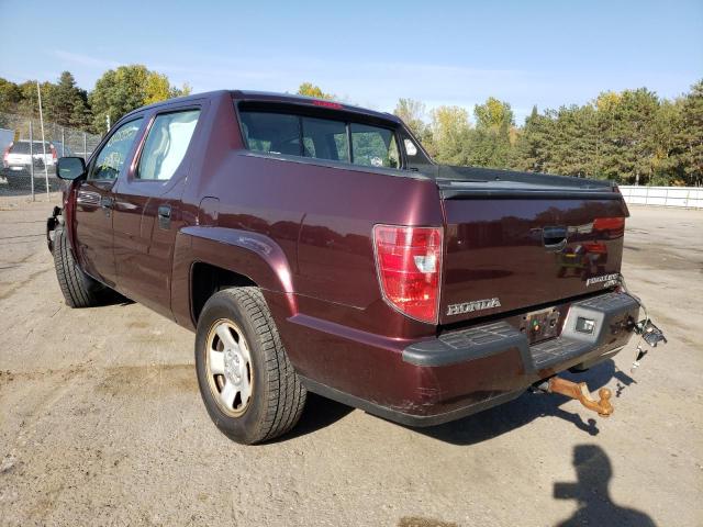 Photo 3 from auction – 2009 HONDA RIDGELINE with VIN 5FPYK16239B100286