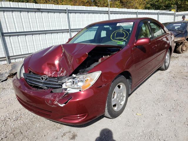 Photo 2 from auction – 2002 TOYOTA CAMRY LE with VIN 4T1BF30KX2U024100