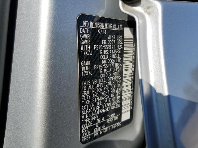 Photo 10 from auction – 2014 NISSAN JUKE S with VIN JN8AF5MV8ET484306
