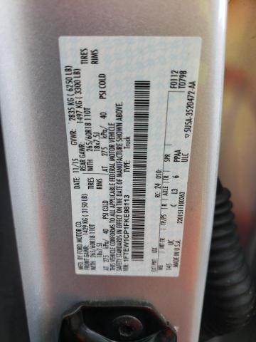 Photo 10 from auction – 2015 FORD F150 SUPER with VIN 1FTEW1CP1FKE98113