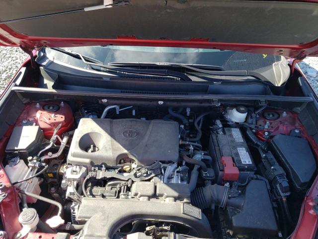 Photo 7 from auction – 2021 TOYOTA RAV4 XLE with VIN 2T3W1RFV7MC088529