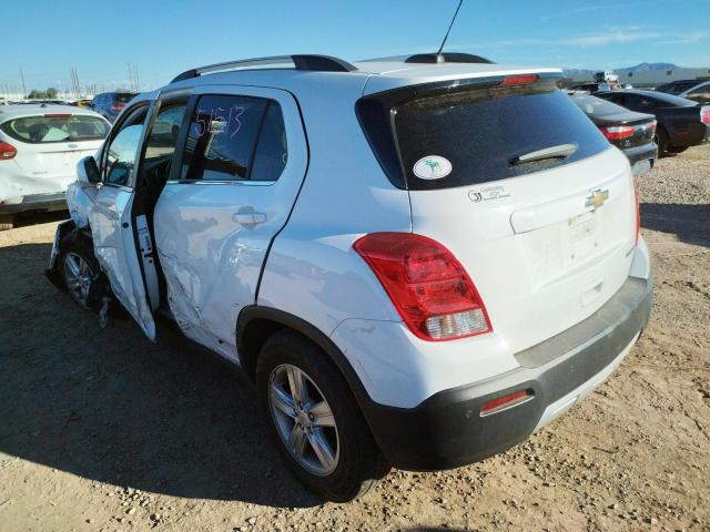 Photo 3 from auction – 2016 CHEVROLET TRAX 1LT with VIN KL7CJLSB0GB674431