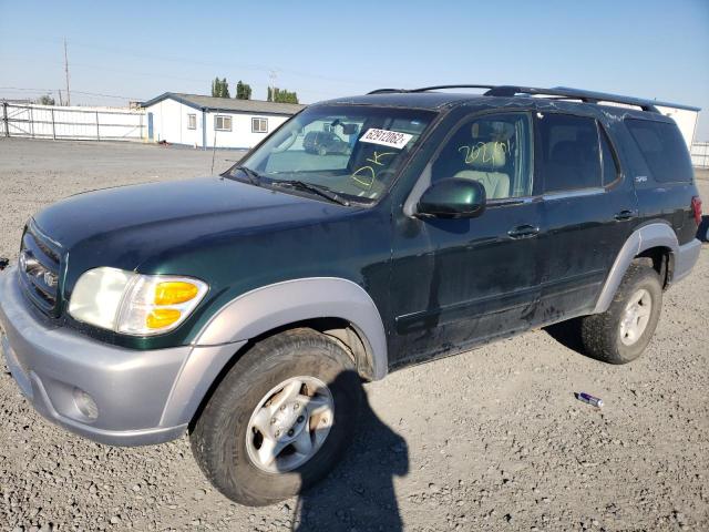 Photo 9 from auction – 2001 TOYOTA SEQUOIA SR with VIN 5TDBT44A51S027641