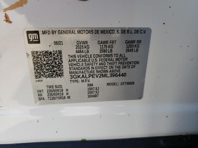 Photo 10 from auction – 2021 GMC TERRAIN SL with VIN 3GKALPEV2ML396440