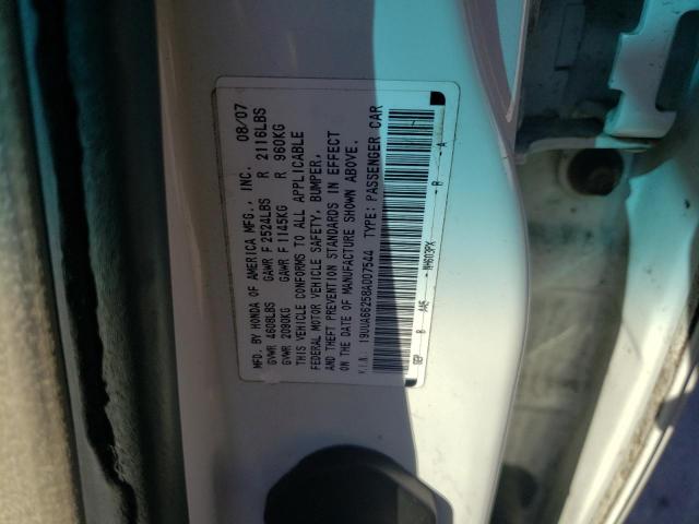Photo 10 from auction – 2008 ACURA TL with VIN 19UUA66258A007544