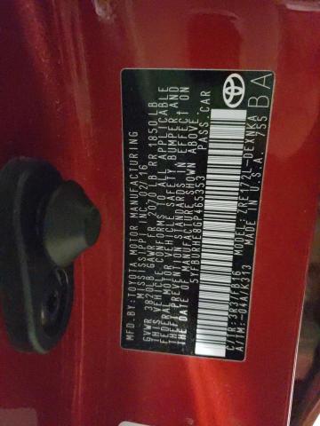 Photo 10 from auction – 2016 TOYOTA COROLLA L with VIN 5YFBURHE8GP465353