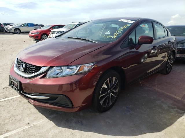 Photo 2 from auction – 2014 HONDA CIVIC EX with VIN 2HGFB2F85EH540428