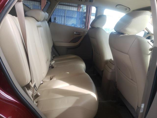 Photo 6 from auction – 2006 NISSAN MURANO SL with VIN JN8AZ08T16W412530