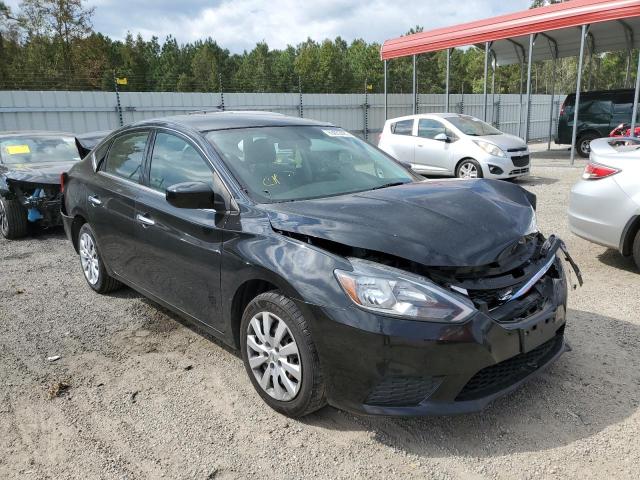 NISSAN SENTRA S 2017 with VIN 3N1AB7AP0HY361834 - Photo from auction