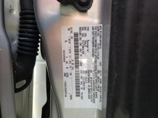 Photo 10 from auction – 2012 FORD FOCUS SE with VIN 1FAHP3F20CL102707