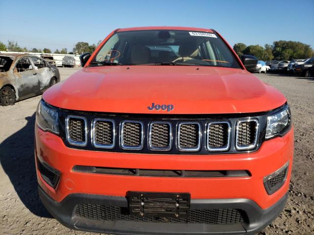 Photo 9 from auction – 2019 JEEP COMPASS SP with VIN 3C4NJDAB4KT834854