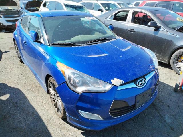 HYUNDAI VELOSTER 2013 with VIN KMHTC6AD3DU138554 - Photo from auction
