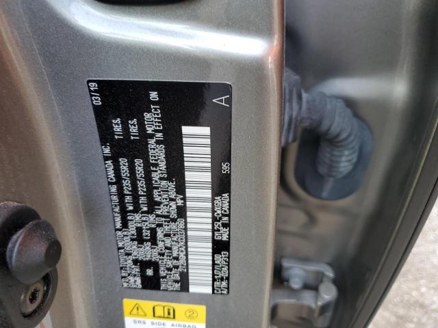 Photo 10 from auction – 2019 LEXUS RX 450H BA with VIN 2T2BGMCA7KC037860