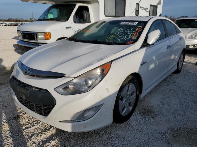 Photo 2 from auction – 2011 HYUNDAI SONATA HYB with VIN KMHEC4A44BA005118