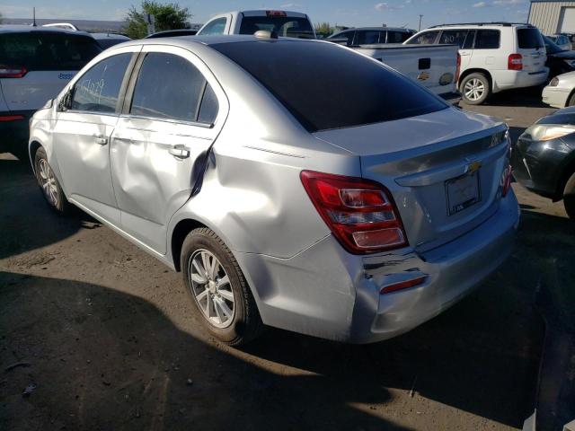 Photo 3 from auction – 2018 CHEVROLET SONIC LT with VIN 1G1JD5SH8J4109513