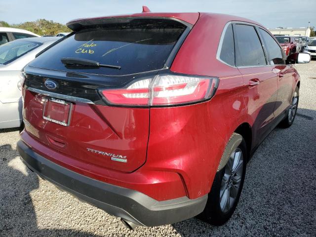 Photo 4 from auction – 2019 FORD EDGE TITAN with VIN 2FMPK3K95KBC58064