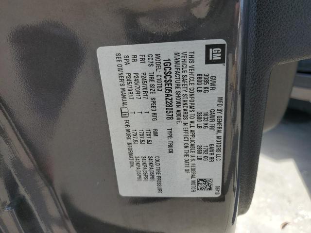 Photo 10 from auction – 2010 CHEVROLET SILVERADO with VIN 1GCSCSE05AZ280578