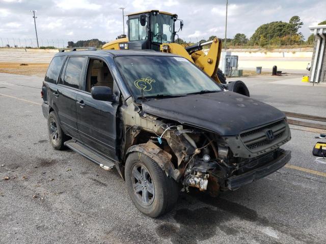 HONDA PILOT EX 2005 with VIN 5FNYF18475B009348 - Photo from auction