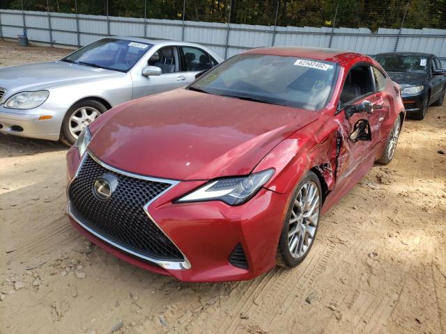 Photo 2 from auction – 2019 LEXUS RC 350 with VIN JTHHZ5BC7K5021011