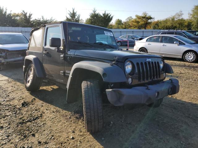 JEEP WRANGLER S 2015 with VIN 1C4AJWAGXFL557439 - Photo from auction