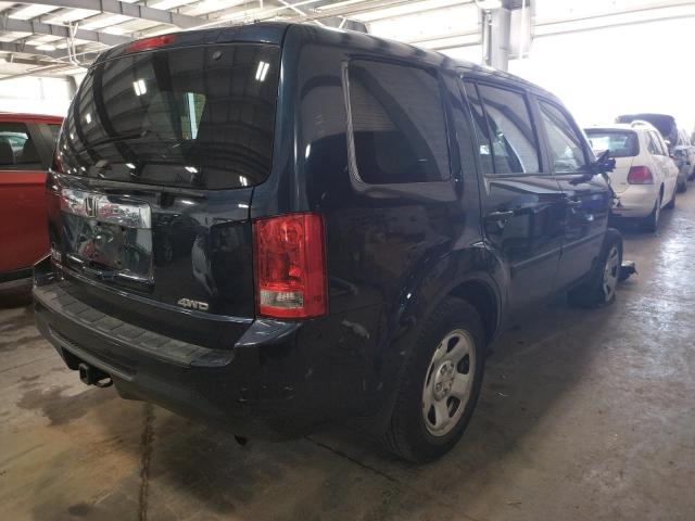 Photo 4 from auction – 2012 HONDA PILOT LX with VIN 5FNYF4H28CB060127