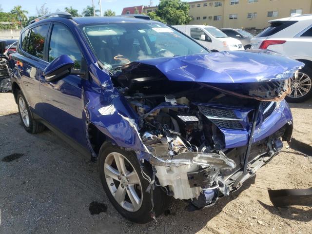TOYOTA RAV4 XLE 2014 with VIN 2T3WFREV6EW077234 - Photo from auction