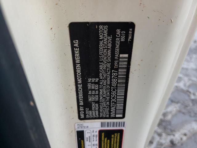 Photo 10 from auction – 2012 MINI COOPER CLU with VIN WMWZF3C56CT488787