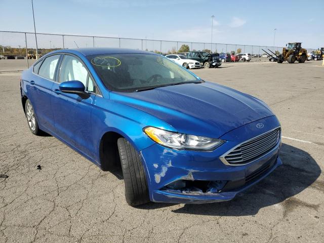 FORD FUSION SE 2017 with VIN 3FA6P0H77HR178139 - Photo from auction