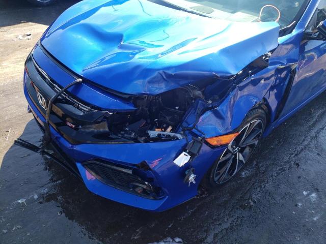 Photo 9 from auction – 2017 HONDA CIVIC SI with VIN 2HGFC1E56HH707088