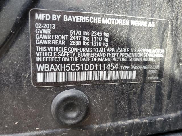 Photo 10 from auction – 2013 BMW 528 XI with VIN WBAXH5C51DD111454