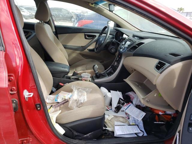 Photo 5 from auction – 2014 HYUNDAI ELANTRA SE with VIN KMHDH4AE7EU097205