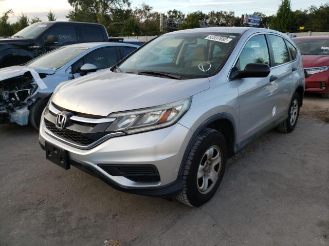 Photo 2 from auction – 2016 HONDA CR-V LX with VIN 2HKRM3H34GH565473