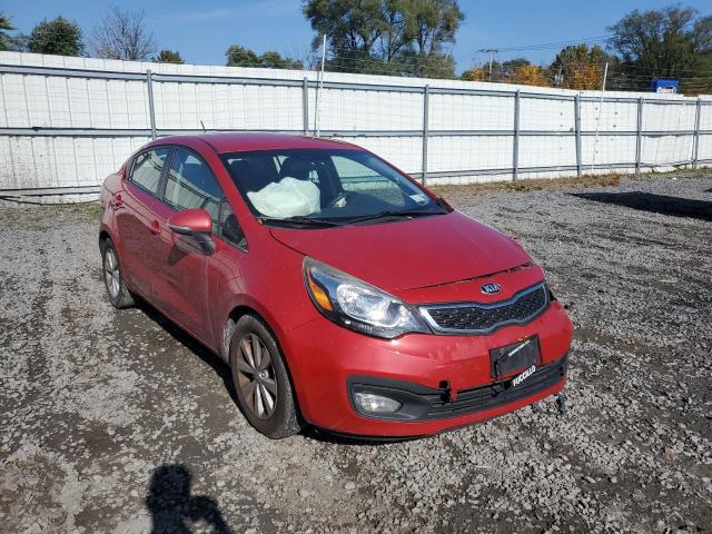 KIA RIO EX 2013 with VIN KNADN4A3XD6242393 - Photo from auction