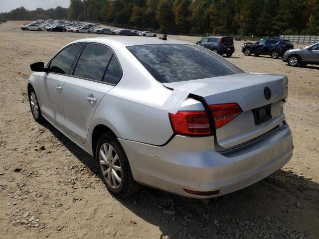 Photo 3 from auction – 2015 VOLKSWAGEN JETTA SE with VIN 3VWD07AJ2FM413428