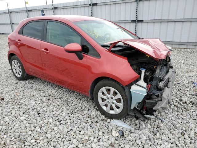 KIA RIO LX 2015 with VIN KNADM5A33F6442186 - Photo from auction