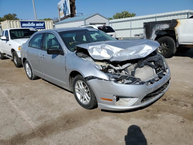 FORD FUSION S 2012 with VIN 3FAHP0GA9CR377367 - Photo from auction