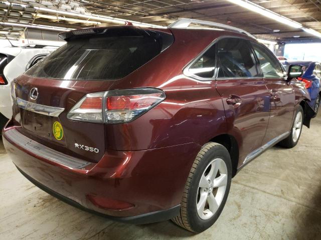 Photo 4 from auction – 2015 LEXUS RX 350 BAS with VIN 2T2BK1BA8FC316352