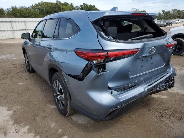 Photo 2 from auction – 2022 TOYOTA HIGHLANDER with VIN 5TDGZRAH1NS106233