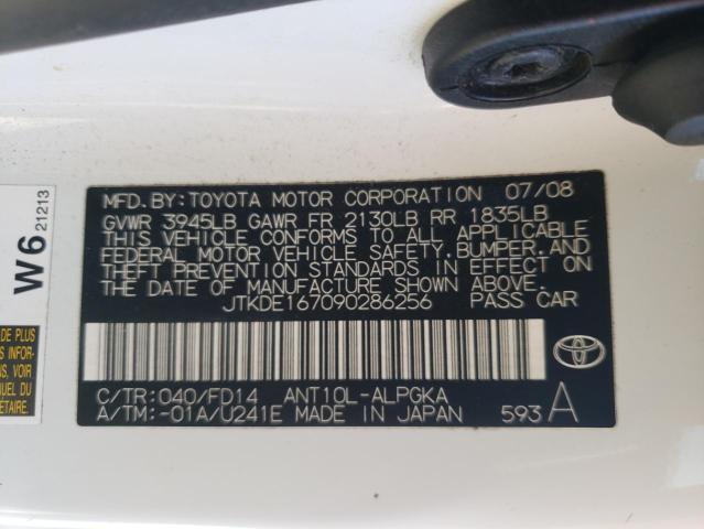 Photo 10 from auction – 2009 TOYOTA SCION TC with VIN JTKDE167090286256