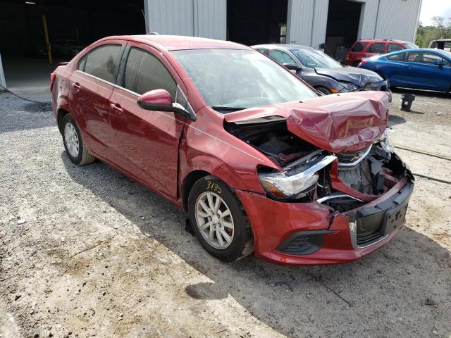 CHEVROLET SONIC LT 2018 with VIN 1G1JD5SG1J4107738 - Photo from auction