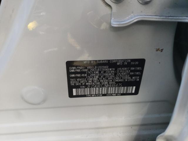 Photo 10 from auction – 2021 SUBARU FORESTER P with VIN JF2SKAFC2MH446475