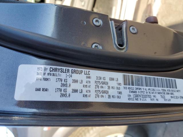 Photo 10 from auction – 2014 RAM 1500 LARAM with VIN 1C6RR7NT2ES257933